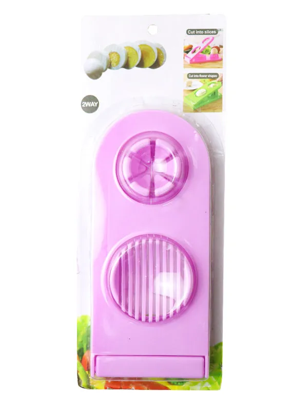 2 in 1 Egg Cutter Multicolor