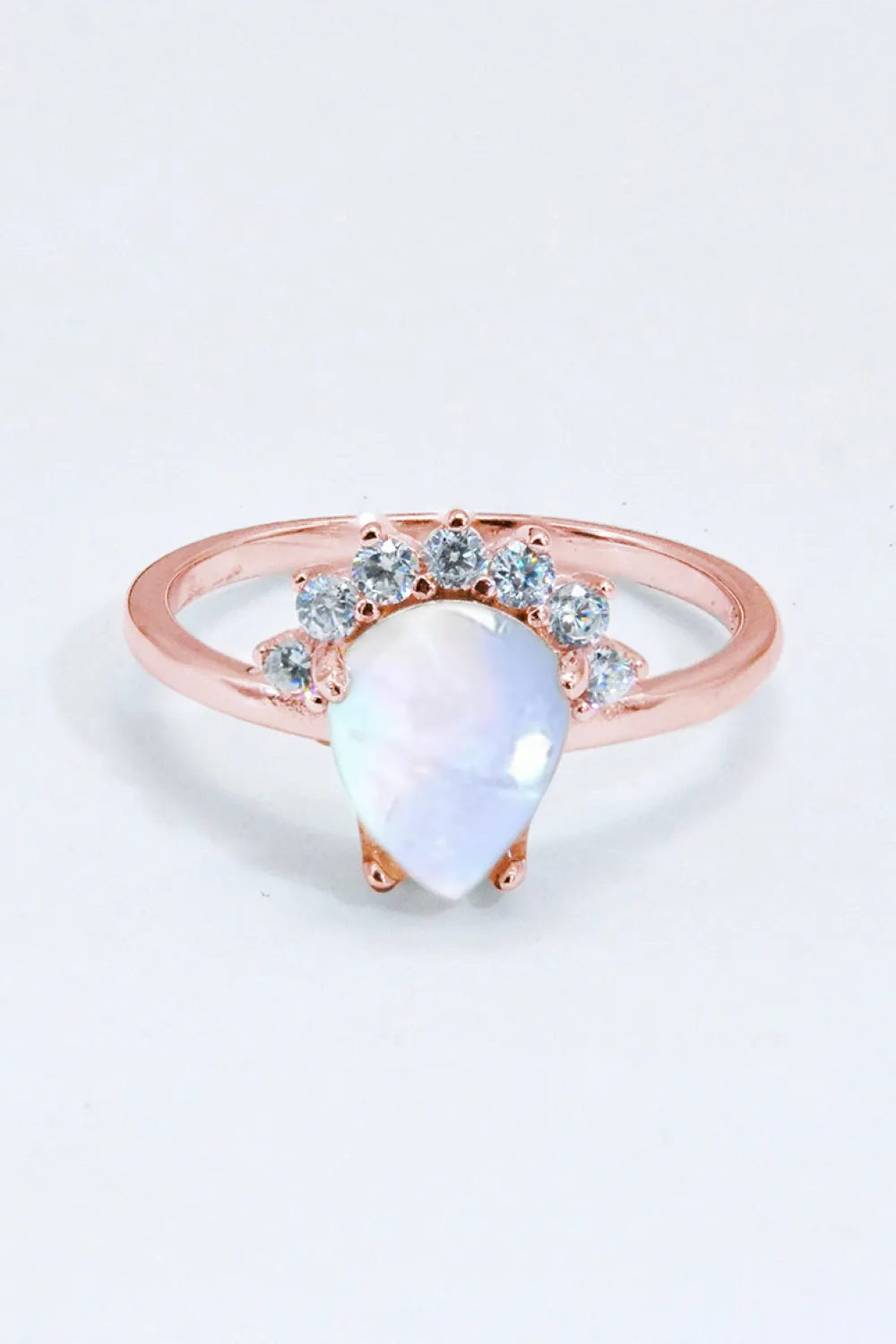 925 Sterling Silver Moonstone Ring