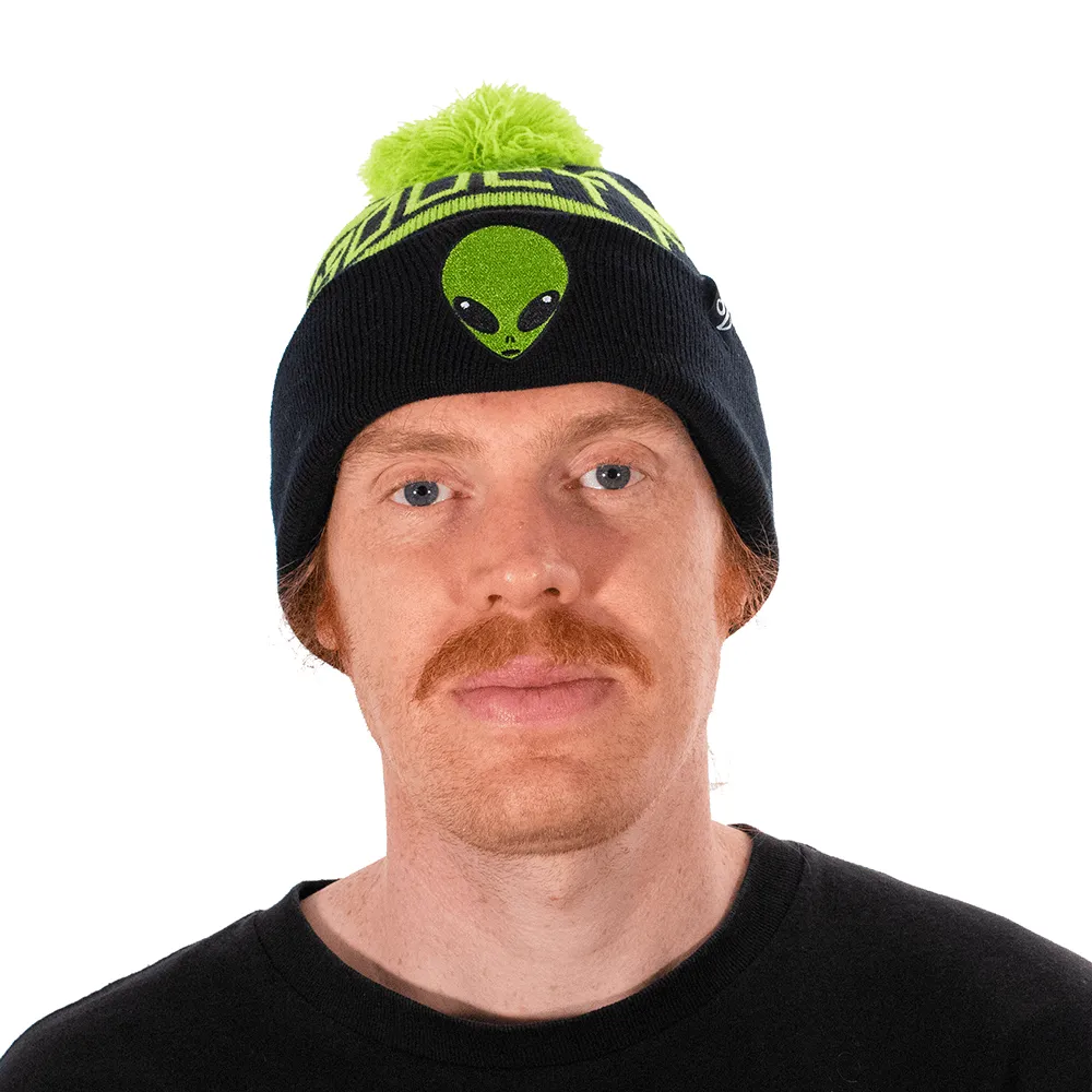 Abduct Me Alien Pom Pom Beanie