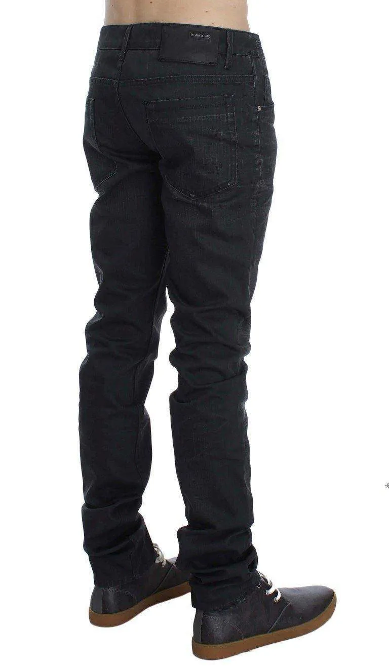 ACHT  Cotton Skinny Slim Fit Jeans