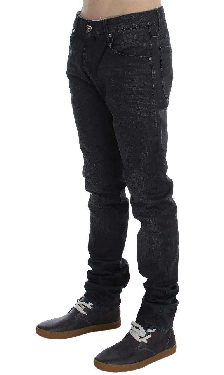 ACHT  Cotton Skinny Slim Fit Jeans