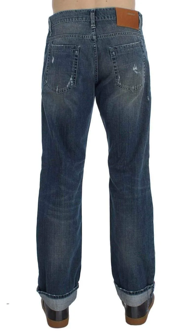 ACHT  Wash Cotton Denim Regular Fit Jeans