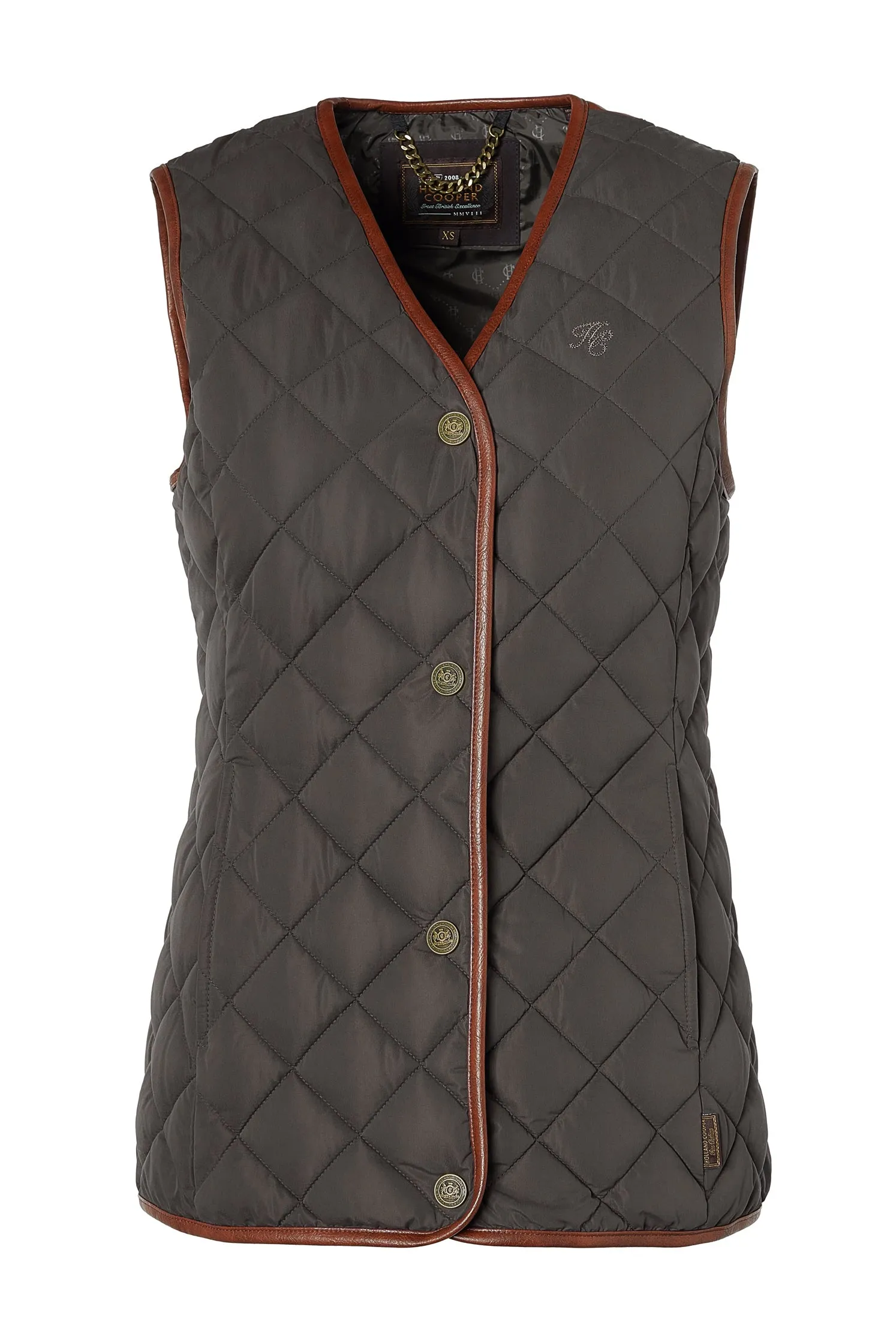 Adlestrop Gilet (Dark Olive)