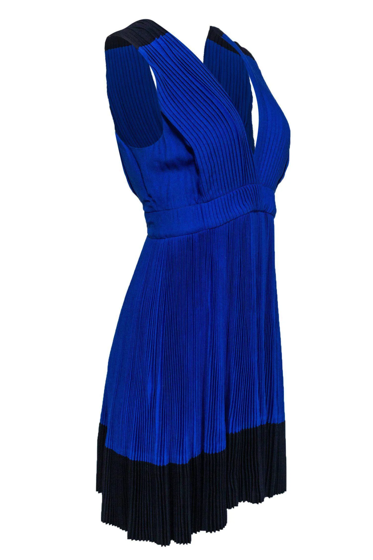 A.L.C. - Royal Blue Dress w/ Pleats Sz 12