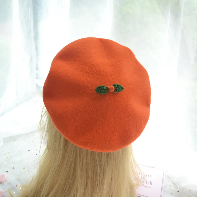 ''AN ORANGE'' ORANGE BERET BY51019