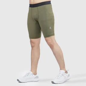 Armour Compression Shorts (MLNG Olive)