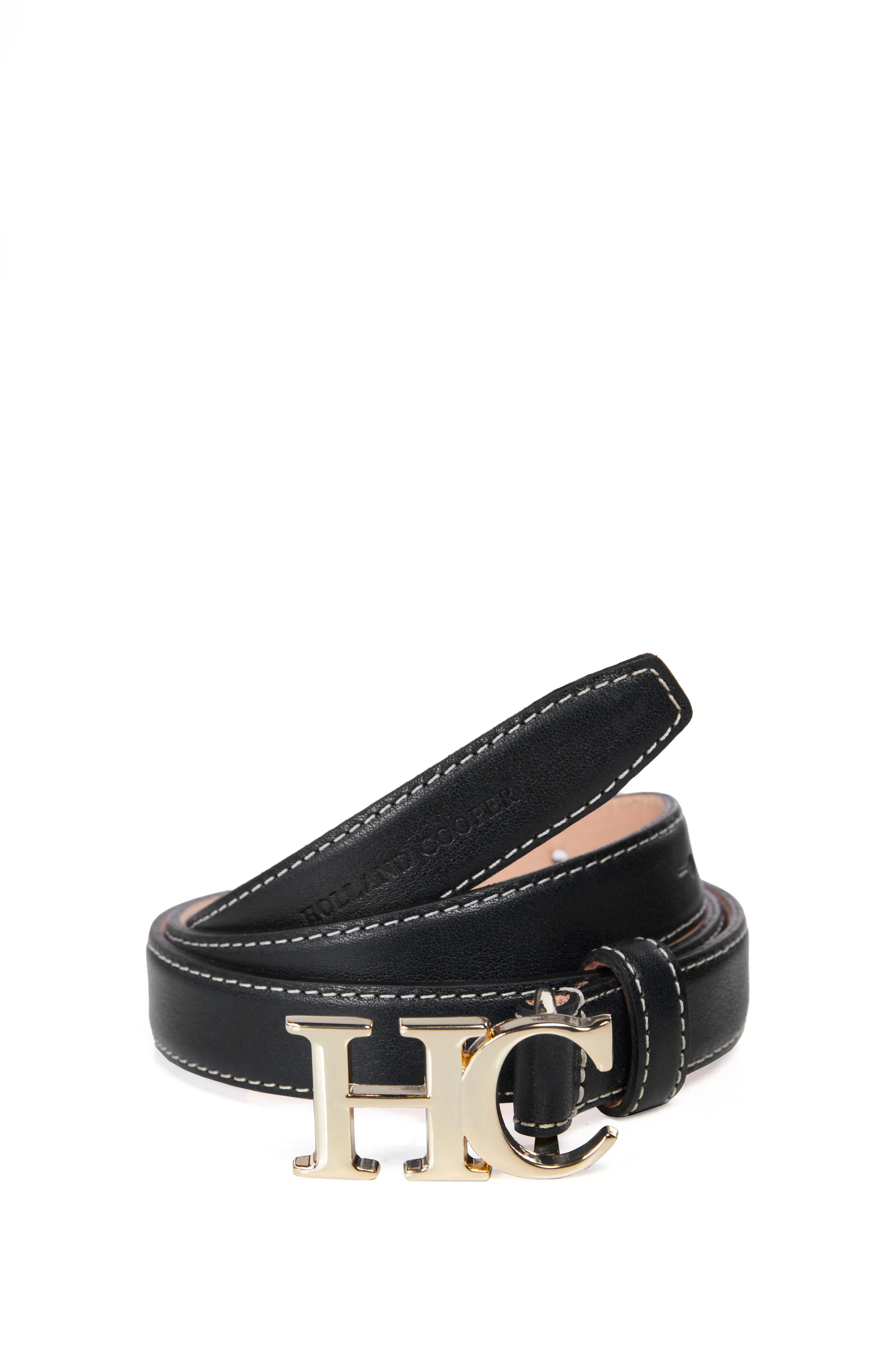 Atelier Ultra Slim Belt (Black Contrast)