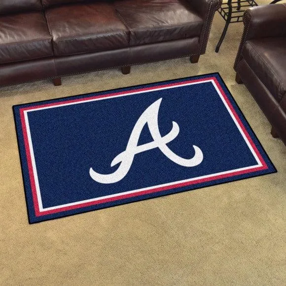 Atlanta Braves Ultra Plush Area Rug