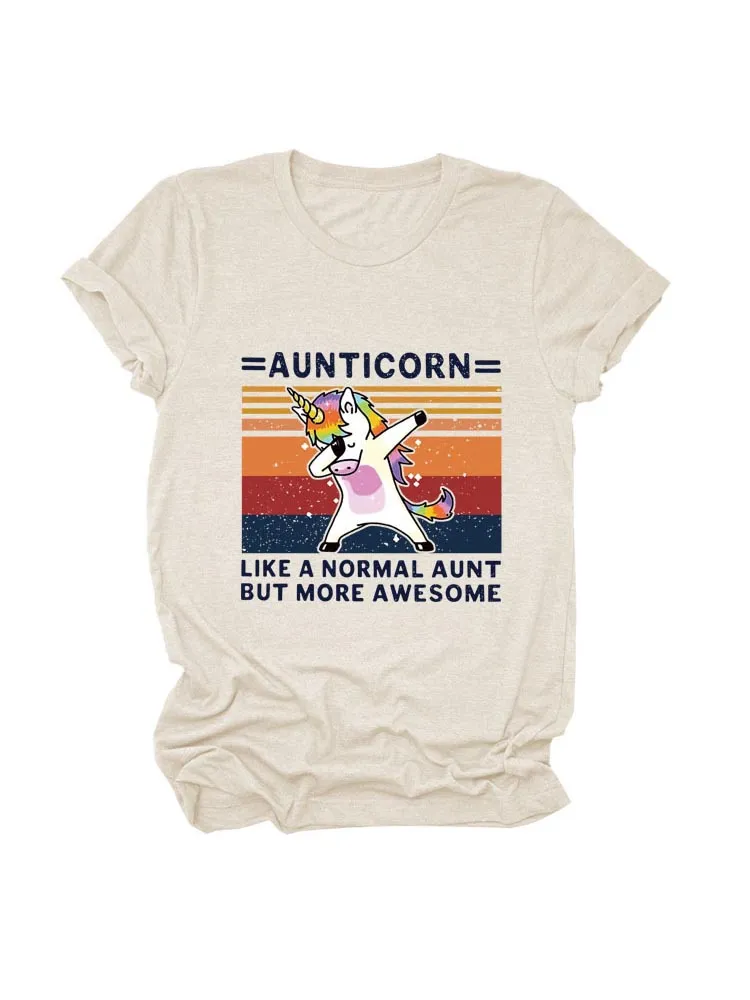 Aunticorn Casual Tee