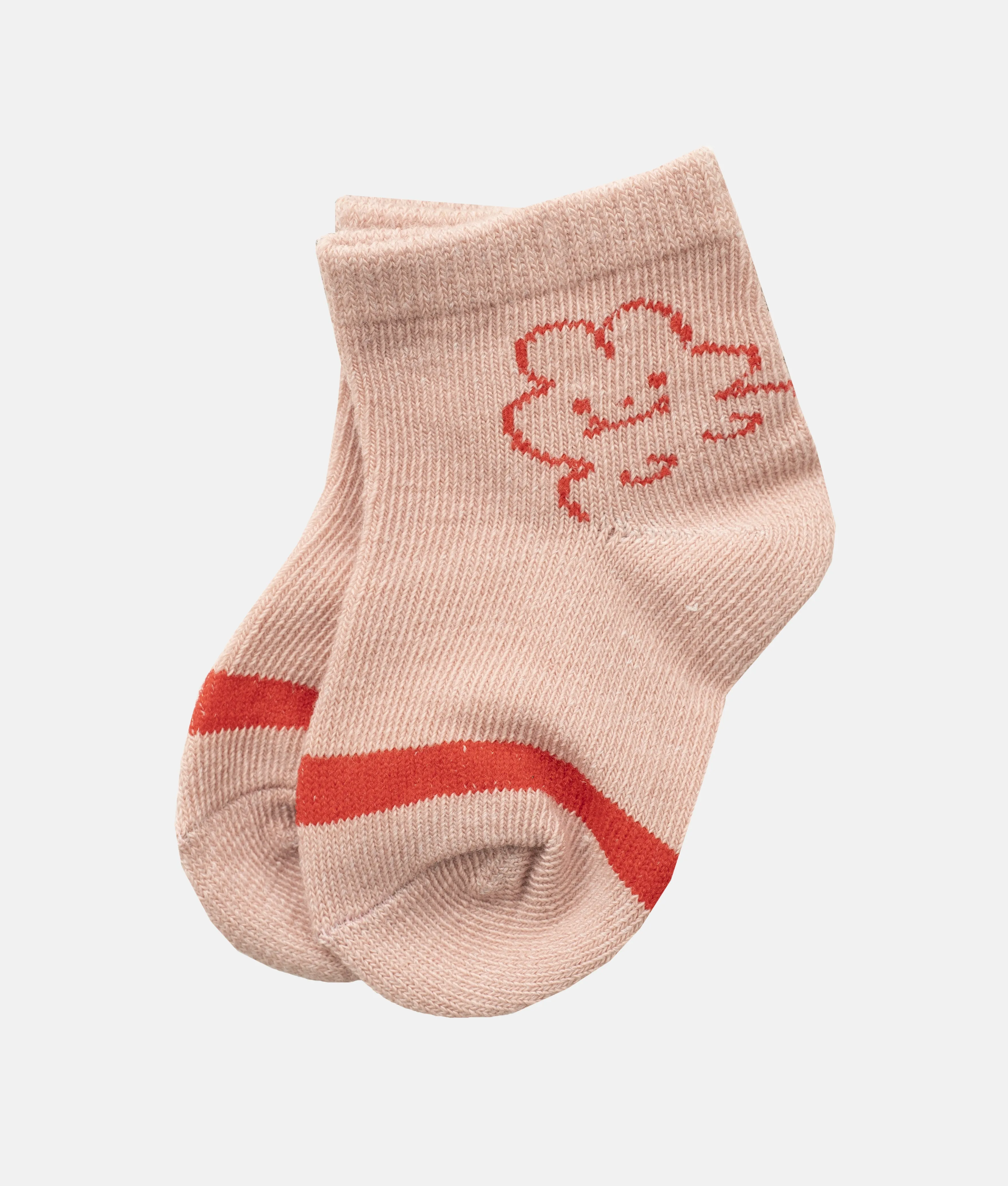 Baby Girl Socks Pair - Dusty Pink