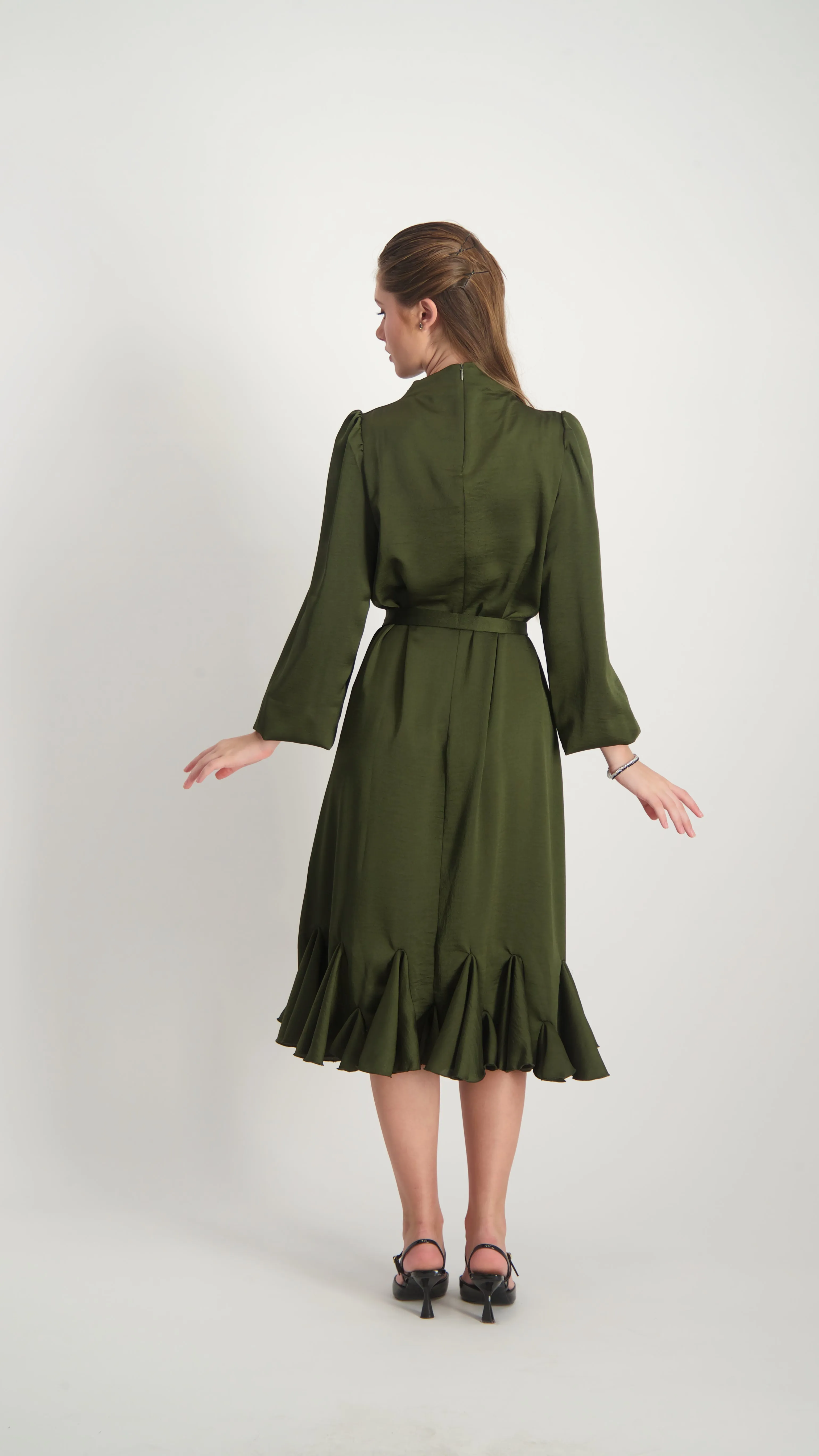 Bells Dress / Olive