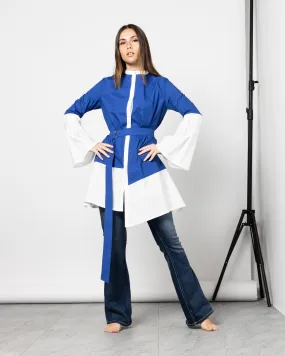 BELTED WAIST SHIRT 1469 - قميص