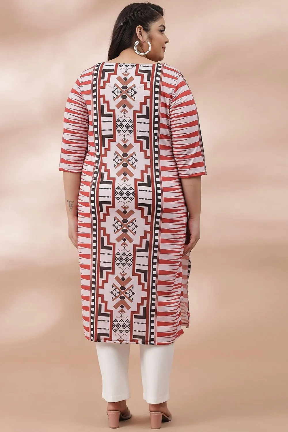 Boho Ikkat Kurti