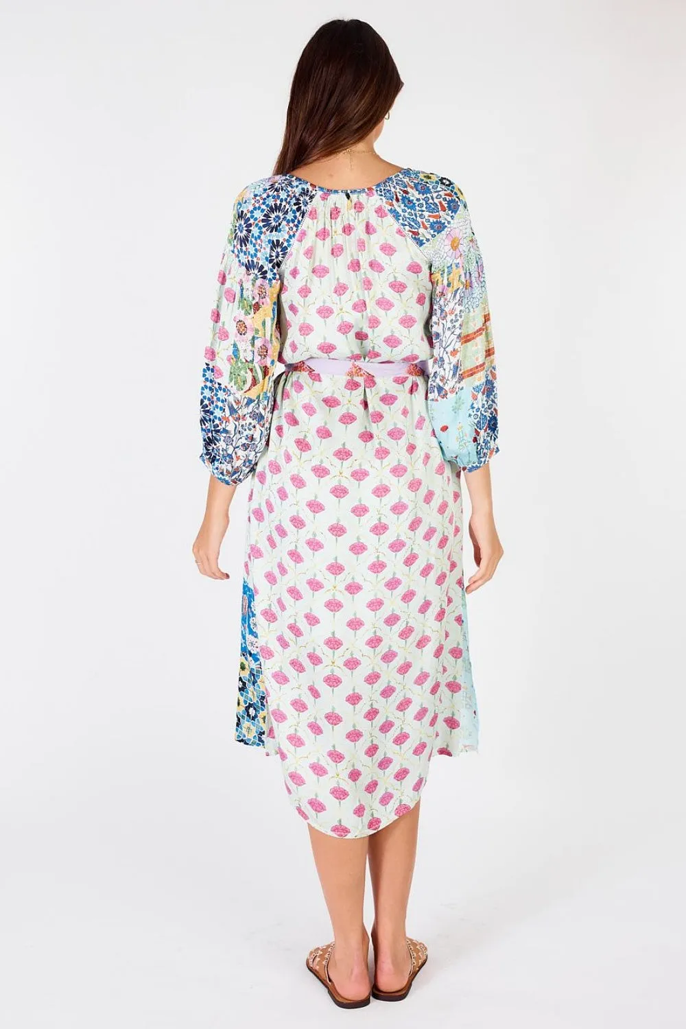 BOUCHER PATCH MAXI DRESS