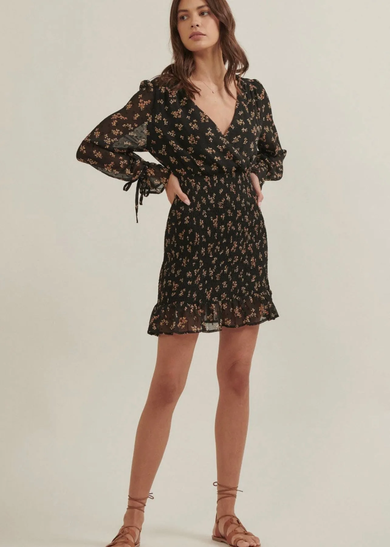 Camilla Floral Mini Dress - Final Sale