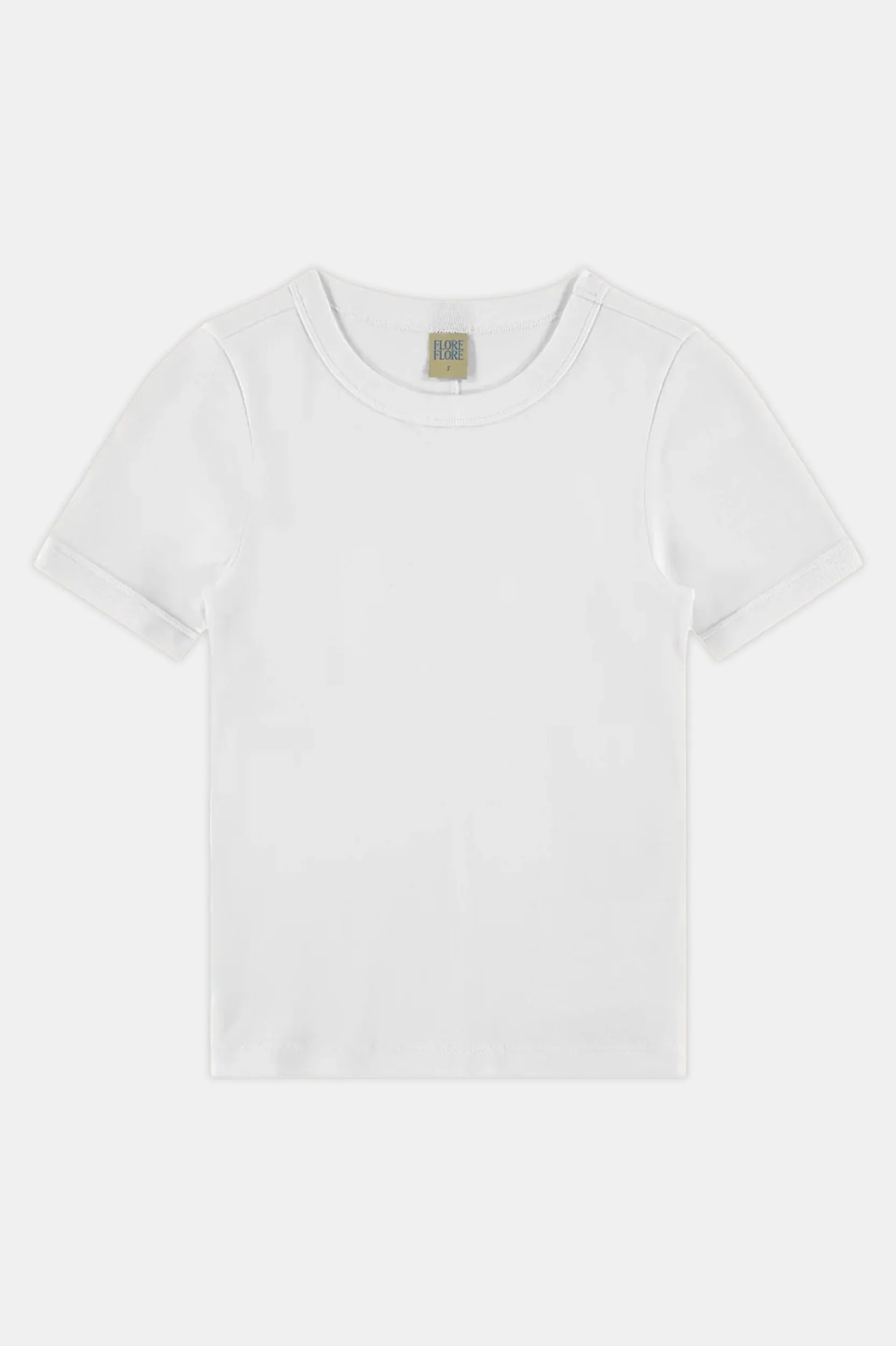 Car Tee in White