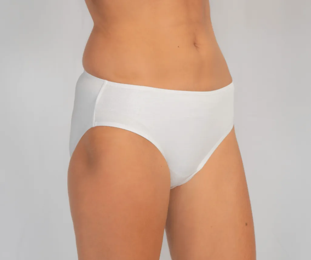 Coco Hipster Brief - Single Pair White