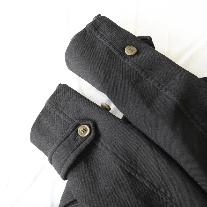 Comme des garcons boiled polyester pea coat - 2004