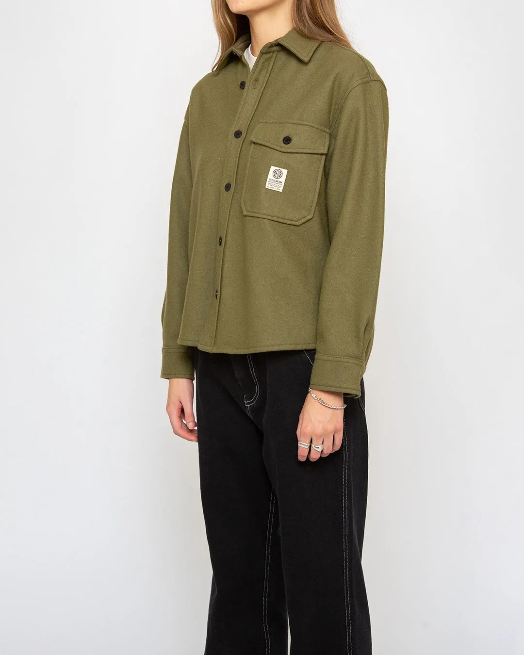 CPO Wool Shirt Olive Drab