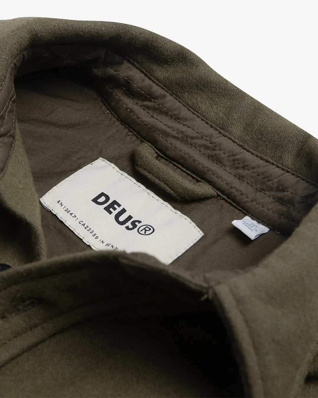 CPO Wool Shirt Olive Drab