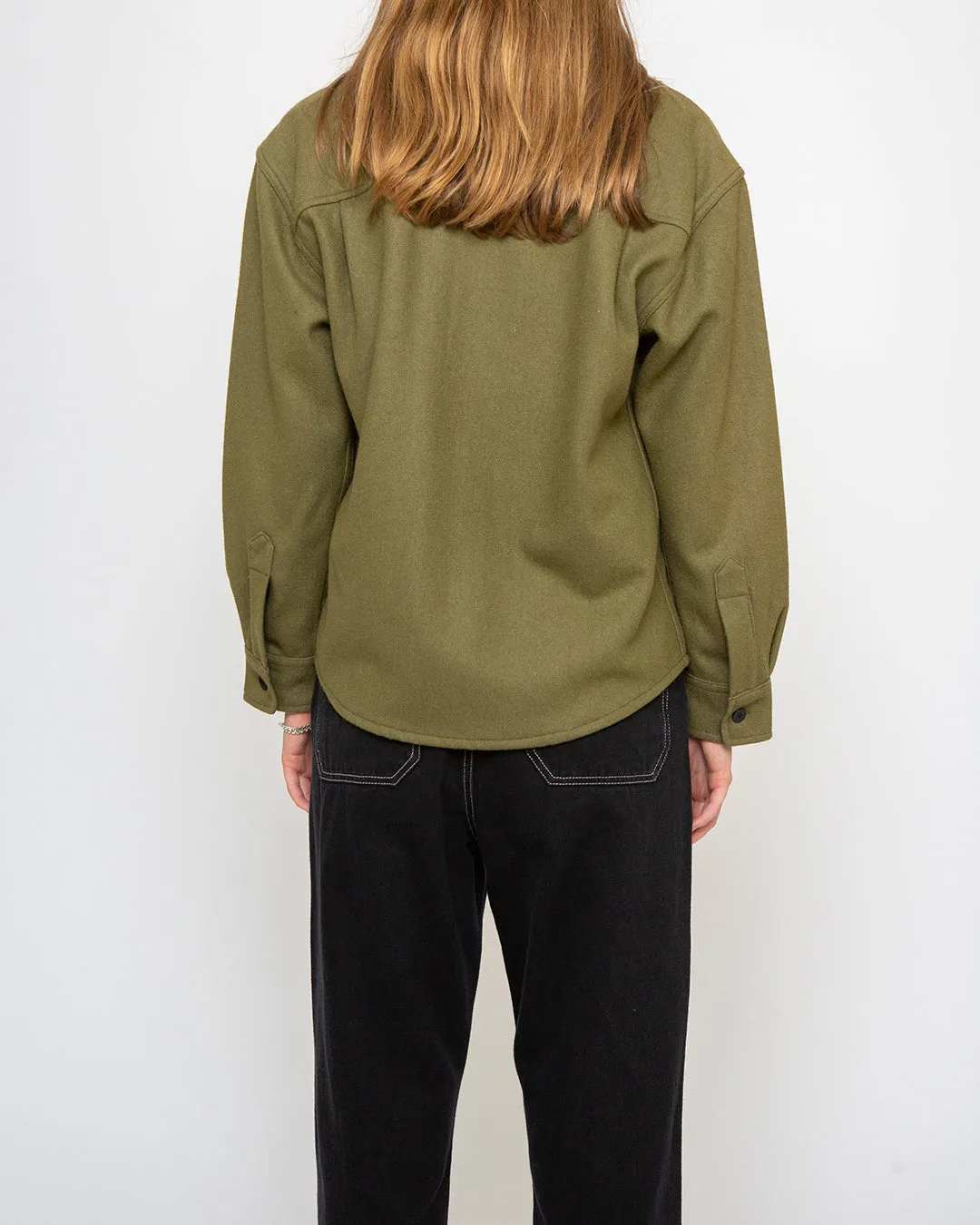 CPO Wool Shirt Olive Drab