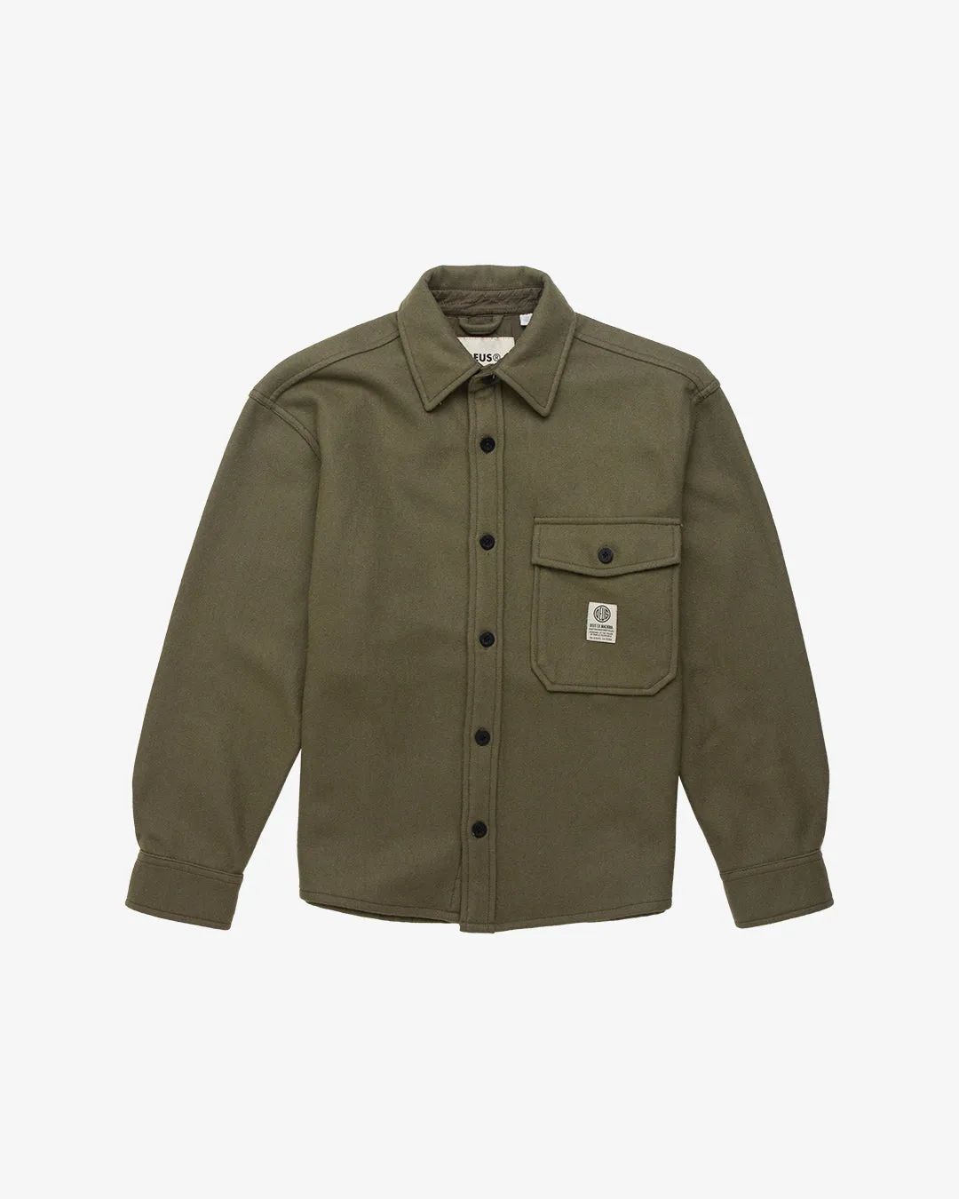 CPO Wool Shirt Olive Drab