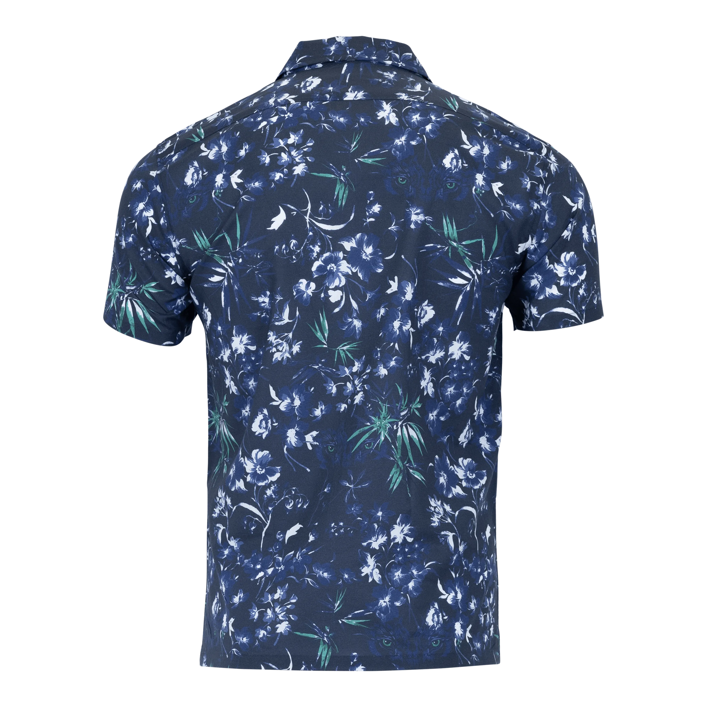 Dark Floral Lincoln Camp Shirt