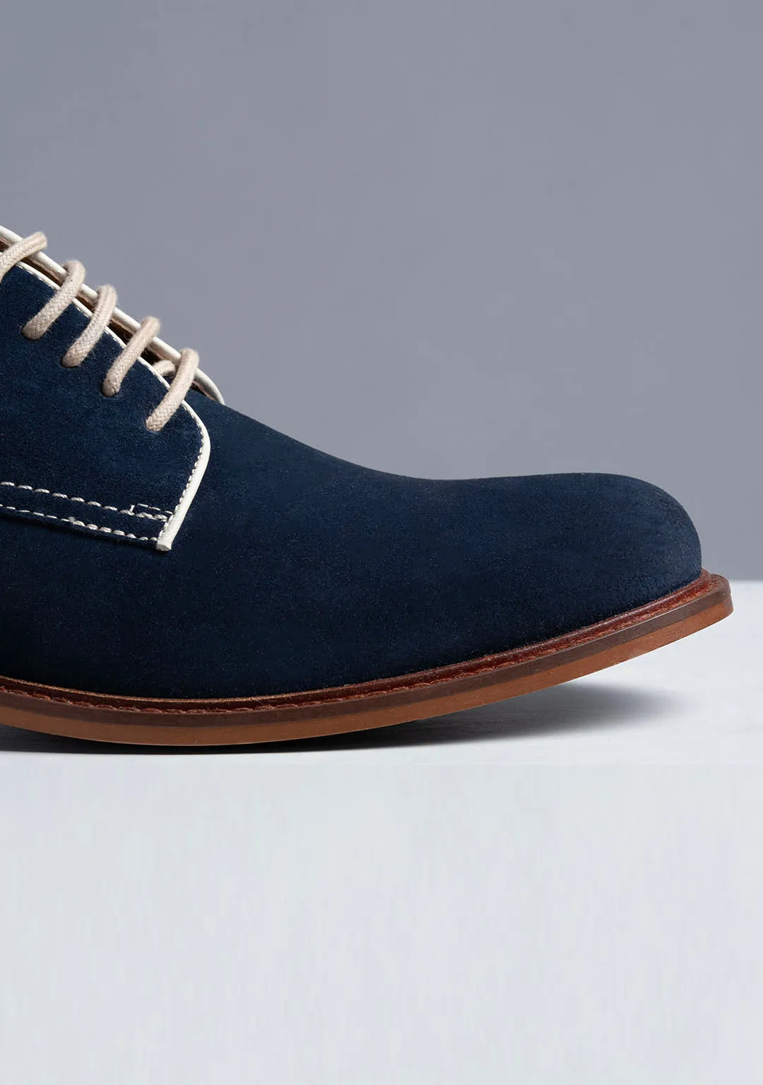 Derby Shoes in Insignia Blue