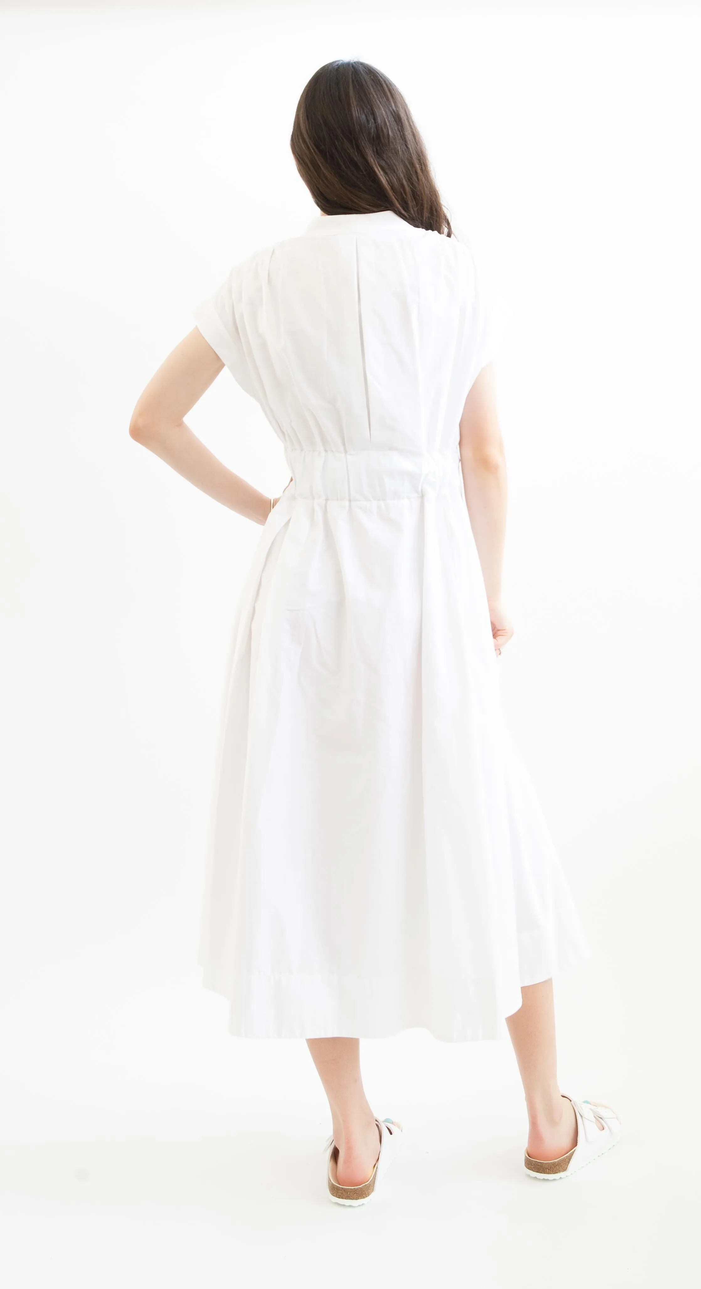 Devotion Twins Pori Long Dress in White