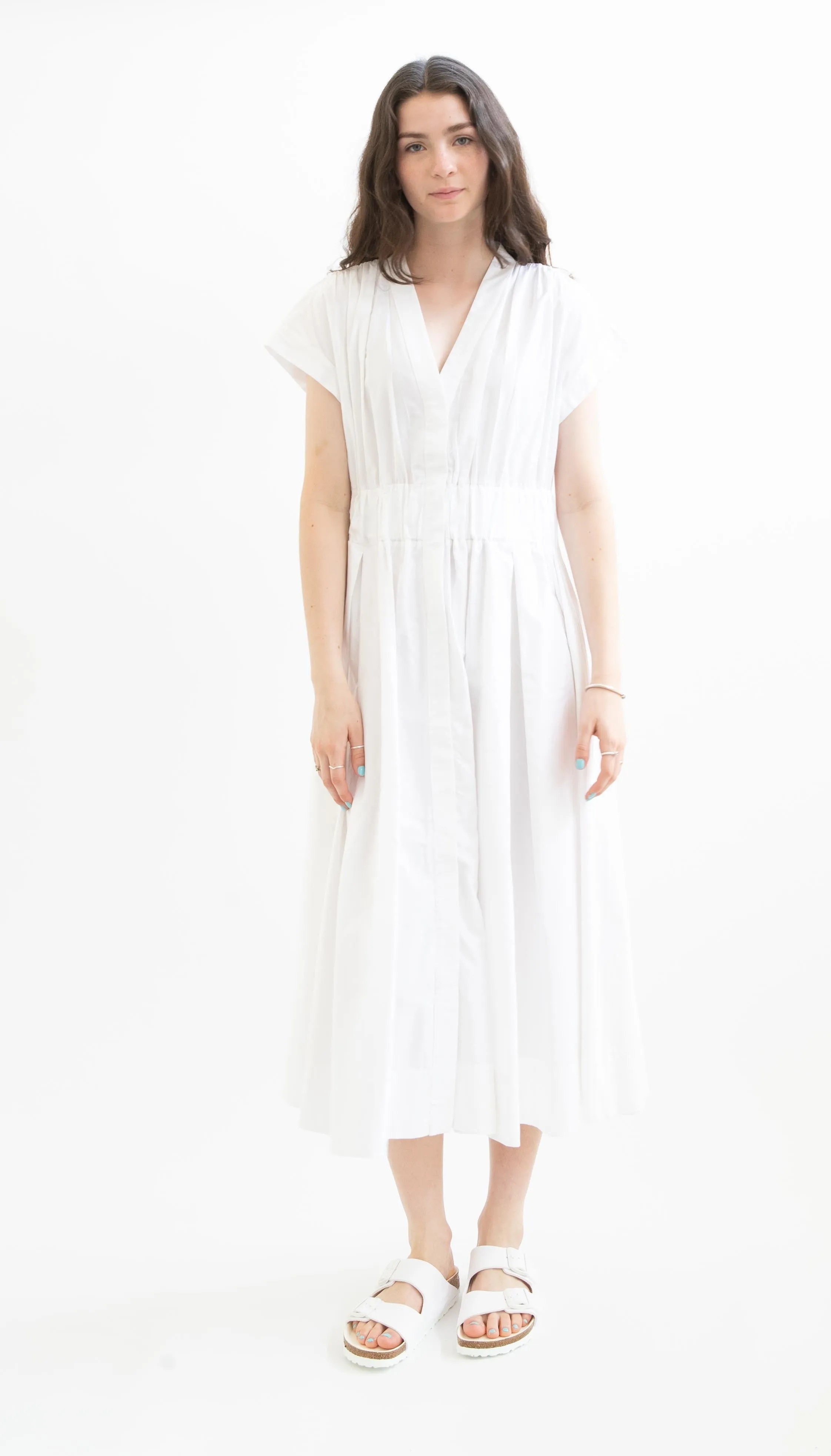 Devotion Twins Pori Long Dress in White