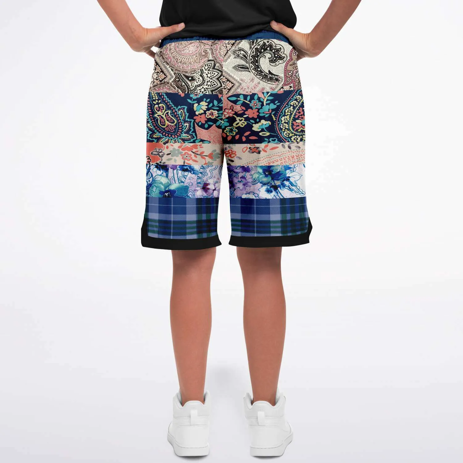 Dolores Park Paisley Basketball Shorts