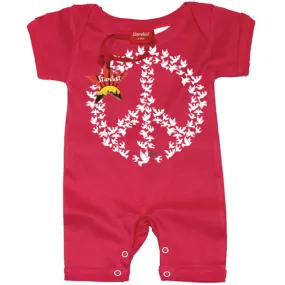 Doves of Peace Baby Romper