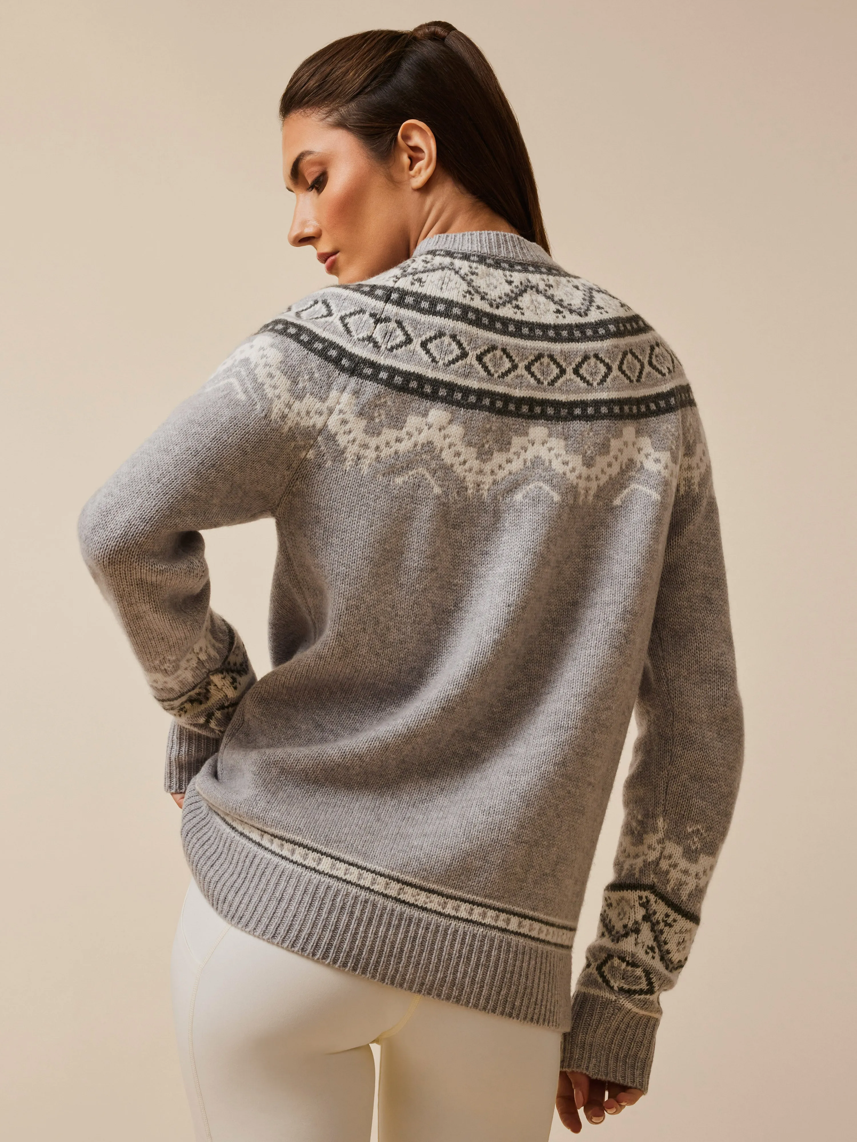 Fair Isle Crewneck Sweater