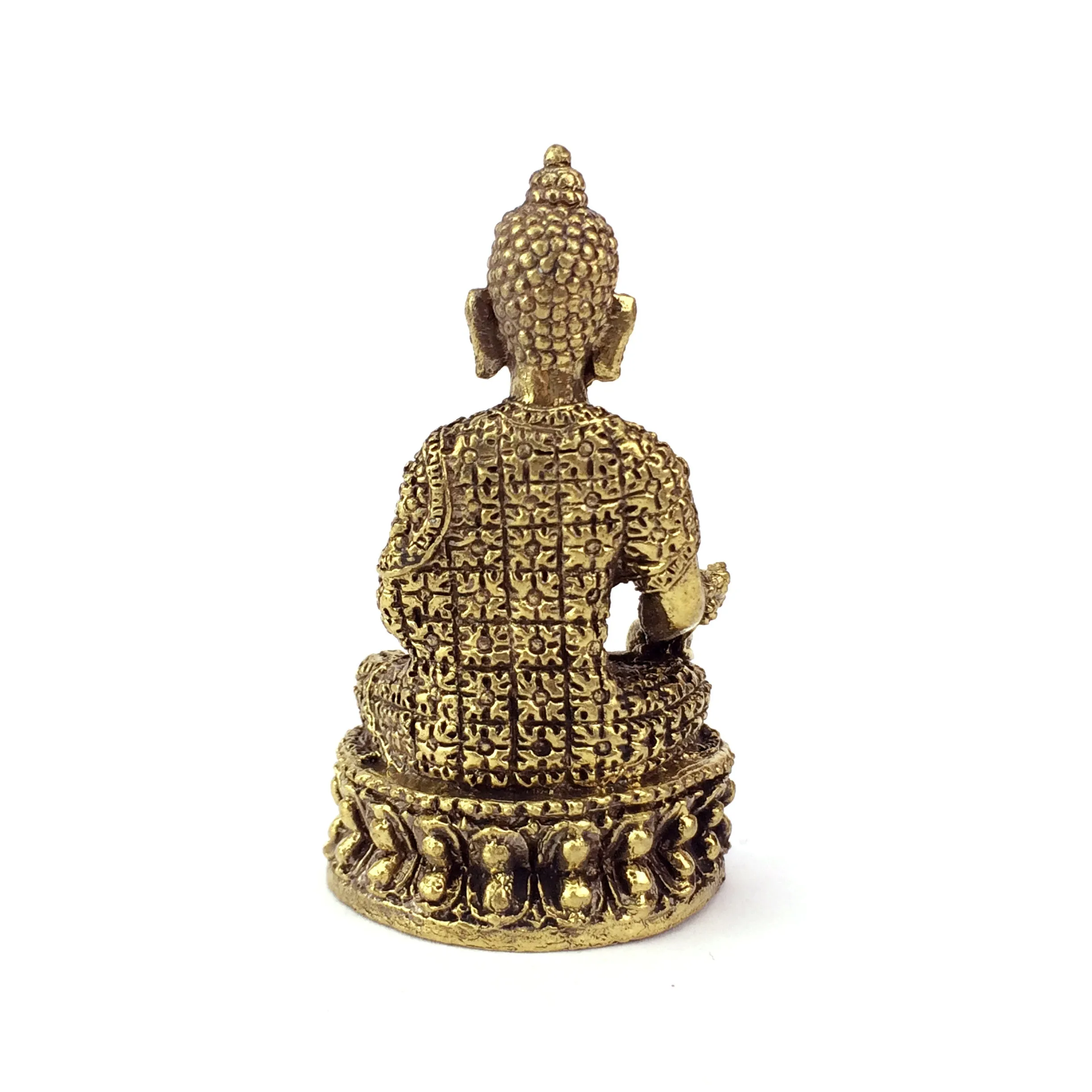 Fair Trade Nepalese Brass Medicine Buddha Statuette