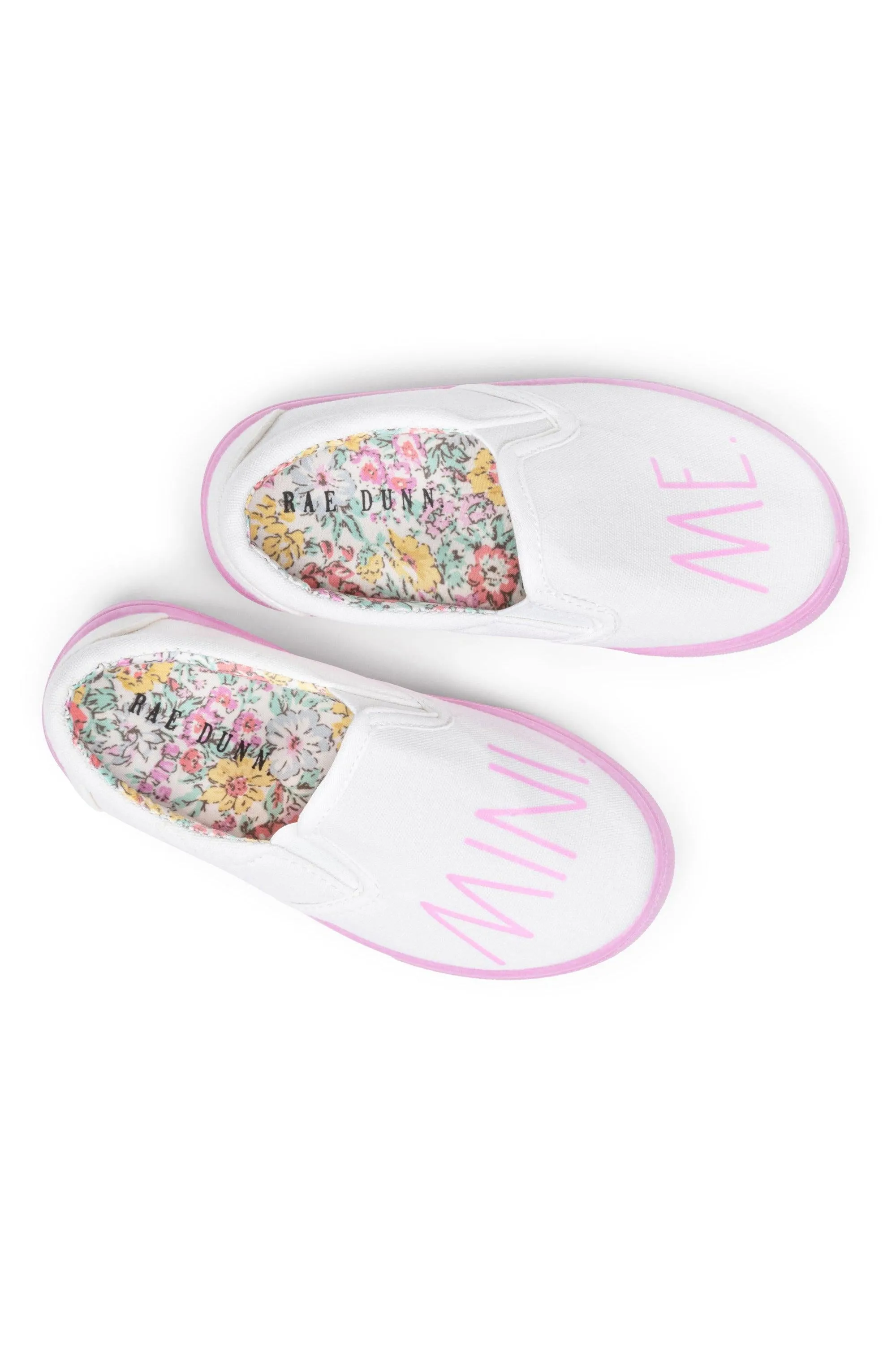 Girl's "MINI ME" Slip On Sneakers