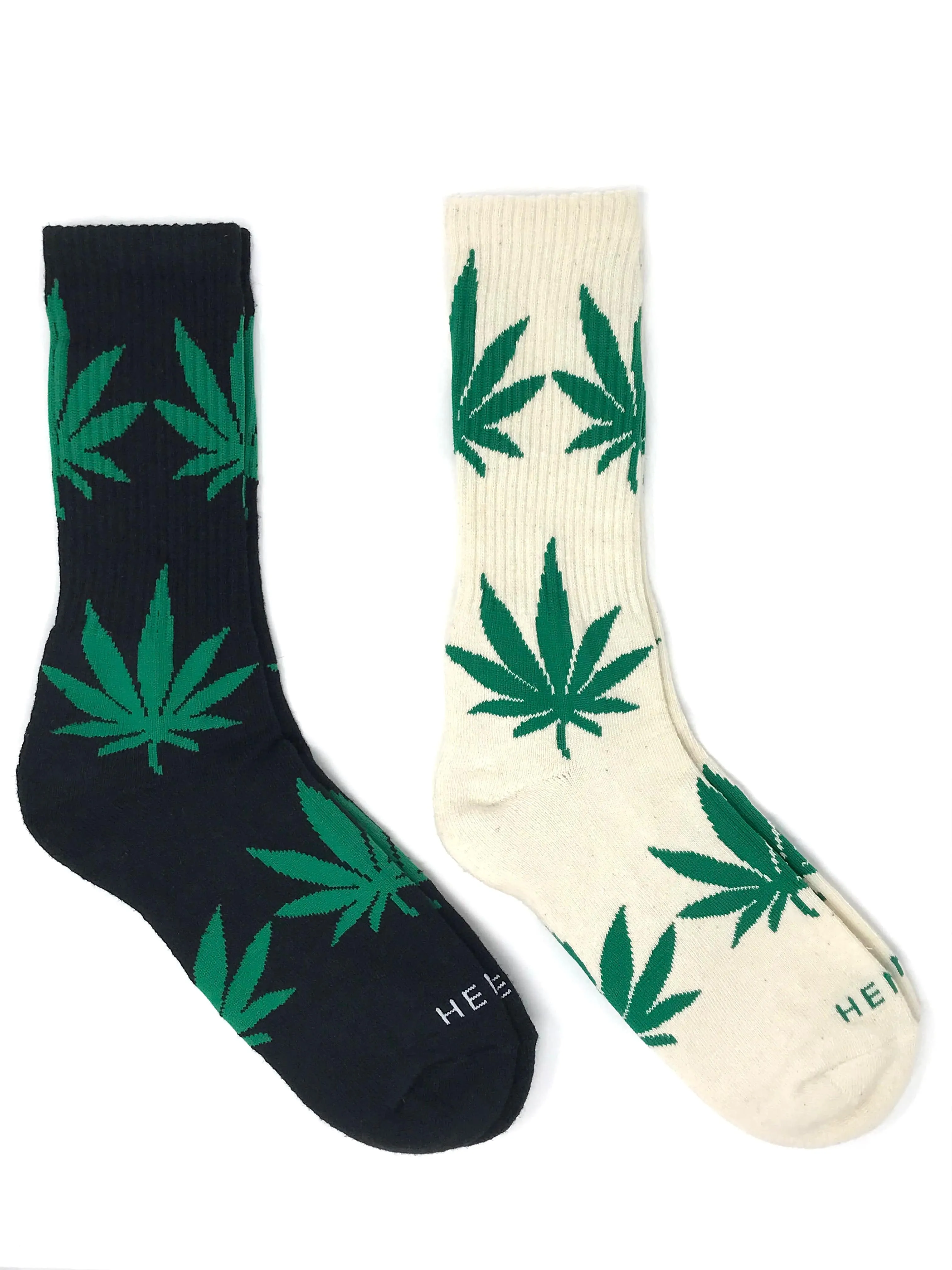 HEMP LUCKY LEAF CREW SOCKS