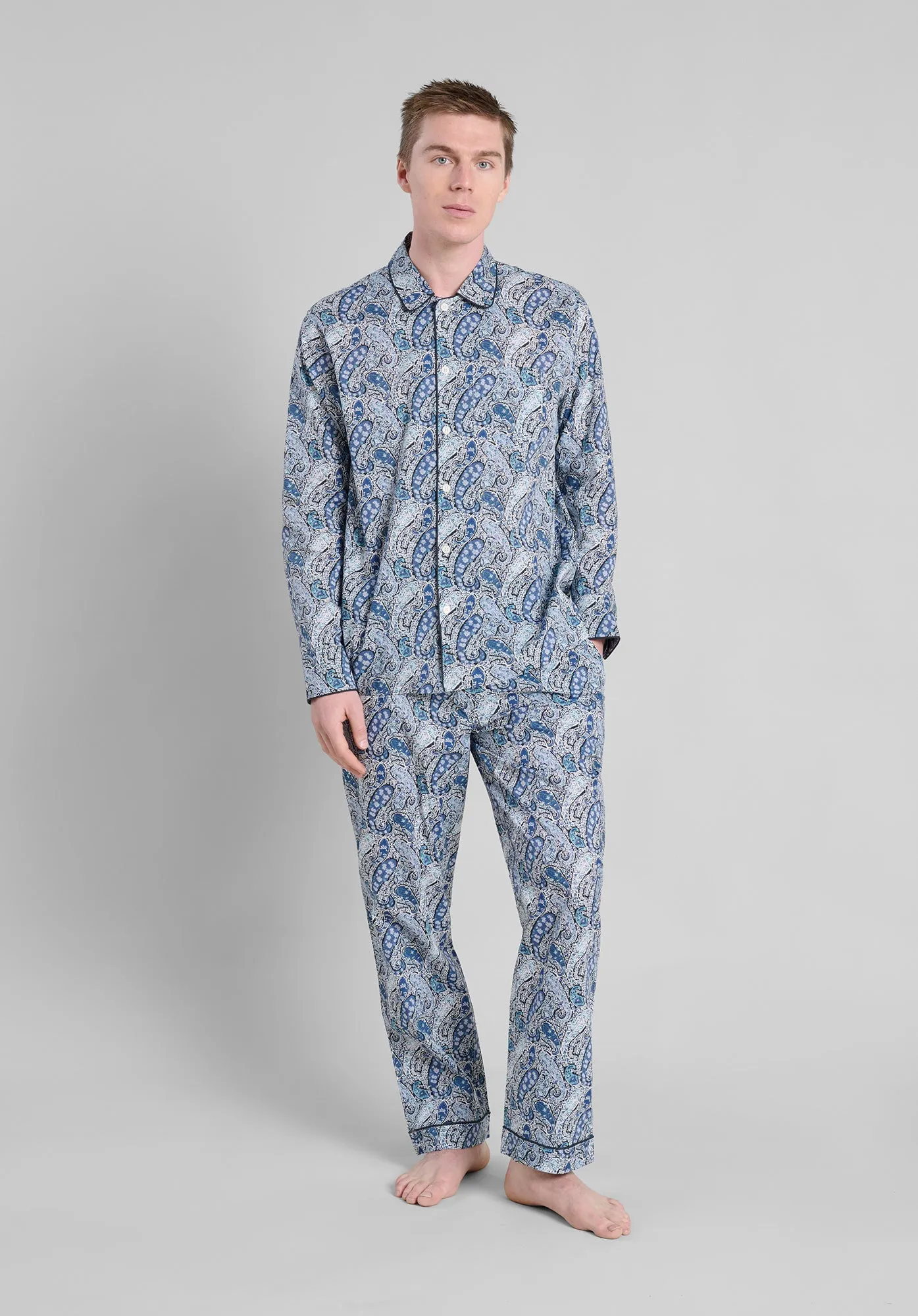 Henry Pajama Set in Blue Liberty Bourton