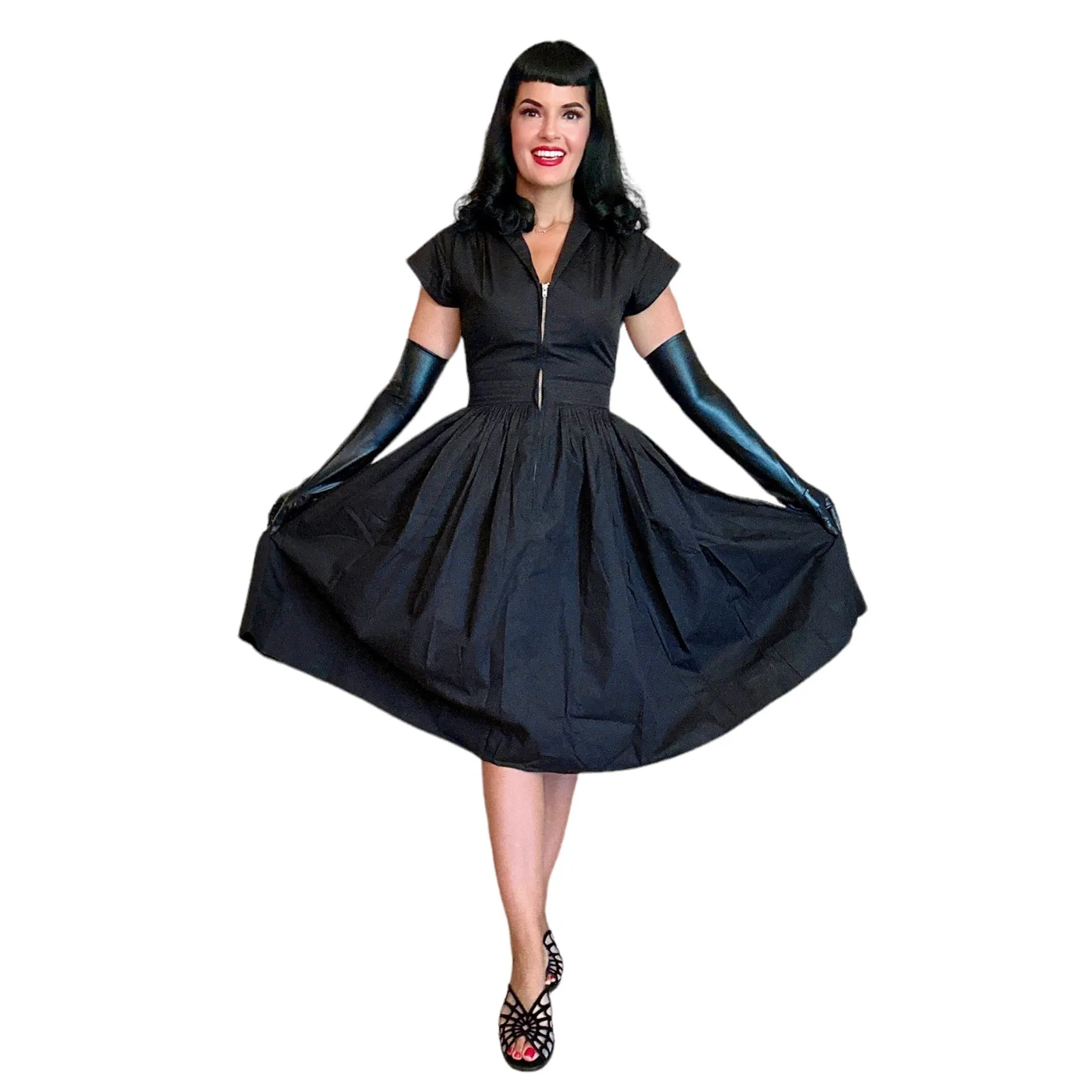 Joni Dress Black Kat