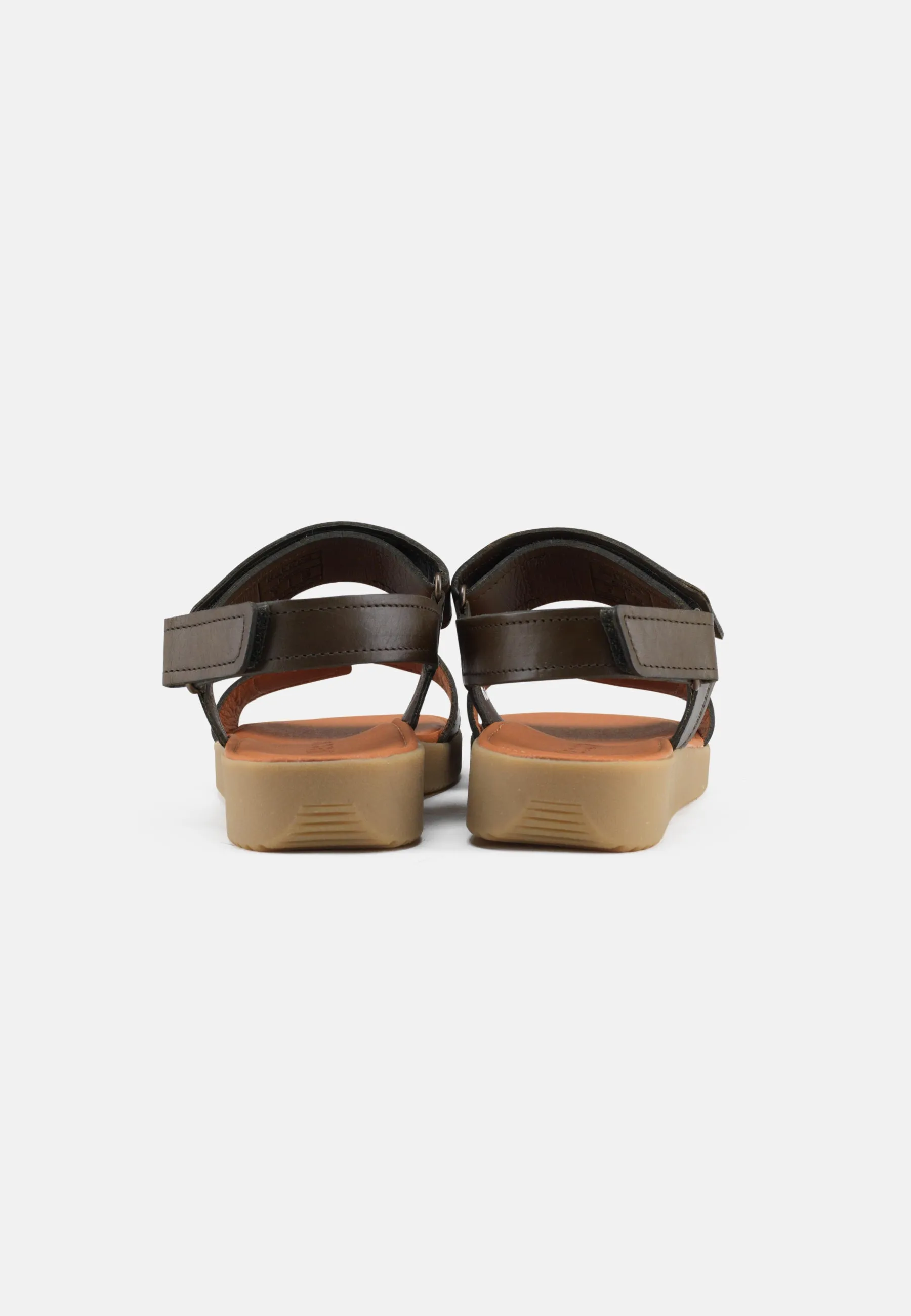 Karen Sandal Pull Up Leather - Olive