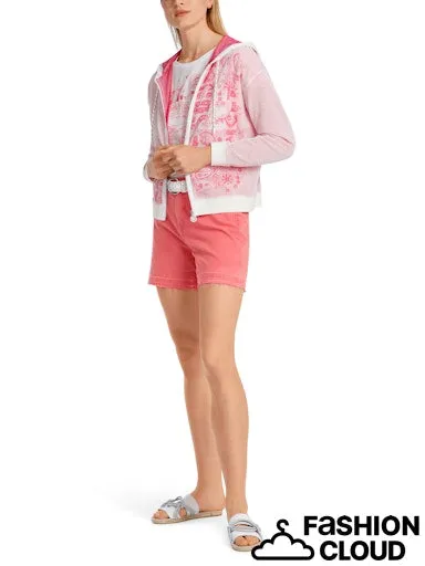 Leisure Jacket - White/Pink