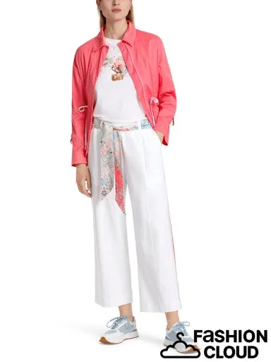 Leisure Pant - White/Pink