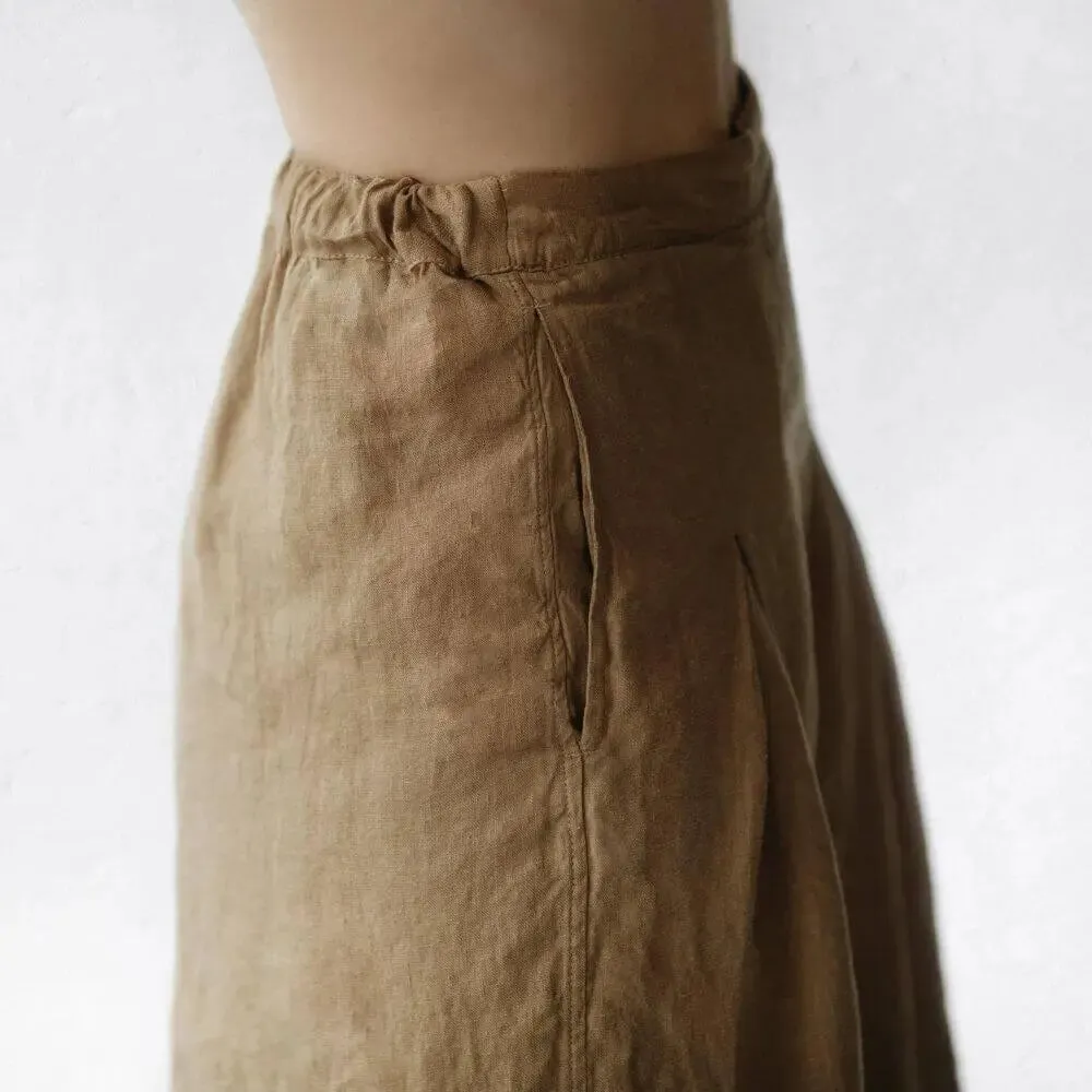 Linen pants Kumiko beige by Seaside Tones