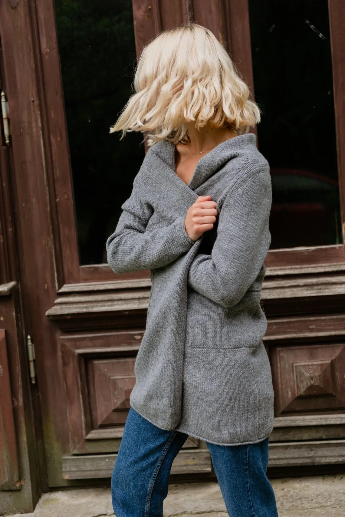 Long Cardigan Merino