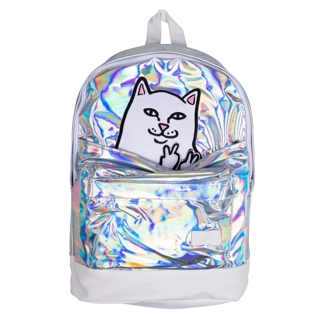 Lord Nermal Velcro Backpack (Peace) “Iridescent”