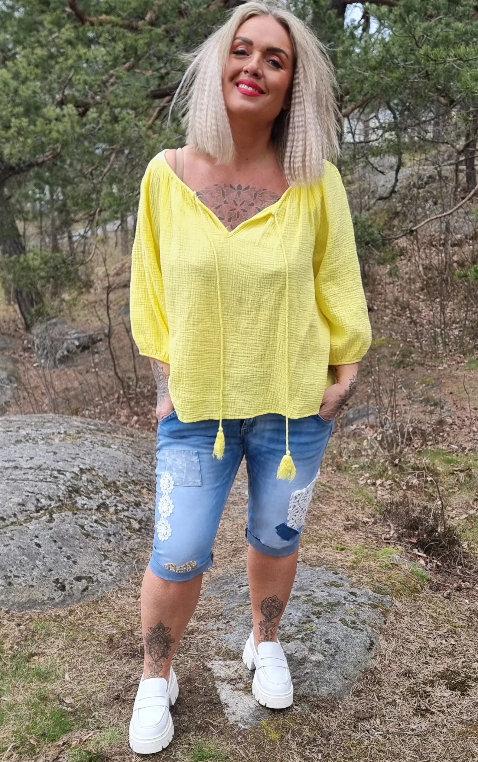 Maggie Blouse Yellow