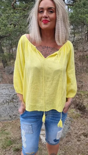 Maggie Blouse Yellow