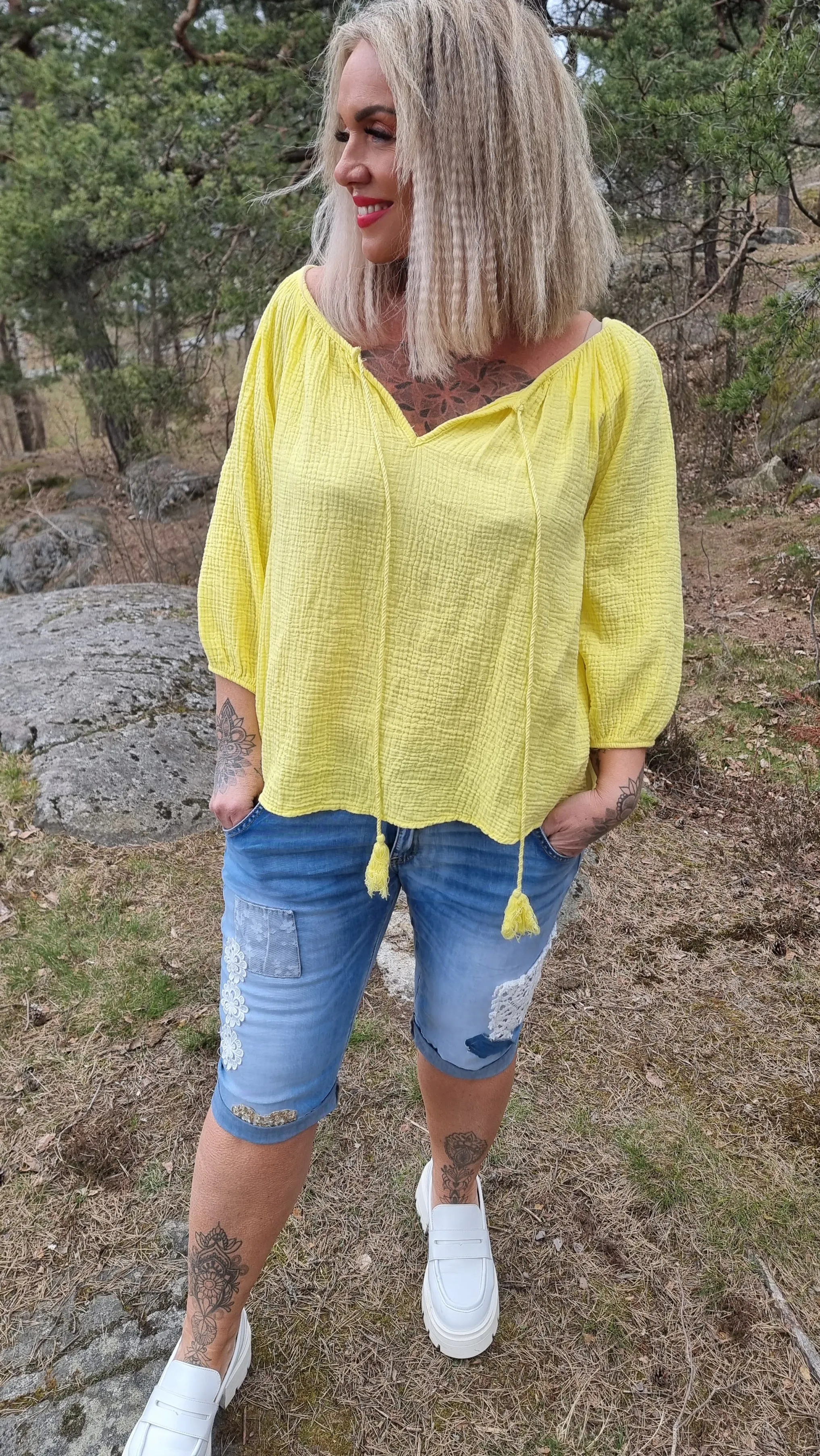 Maggie Blouse Yellow