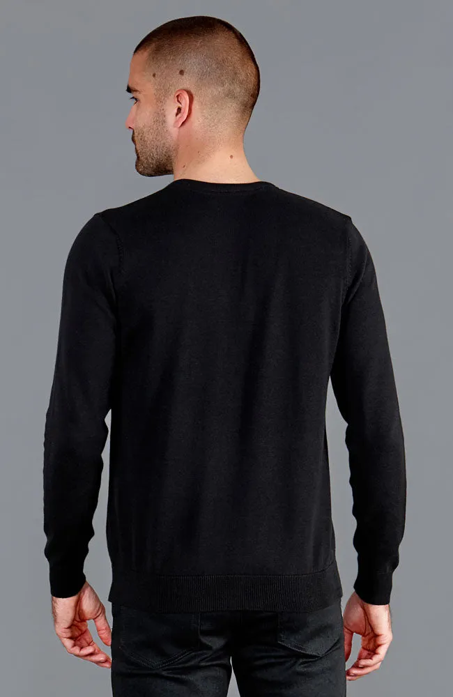 Men's 100% Cotton Crew Neck Jumper