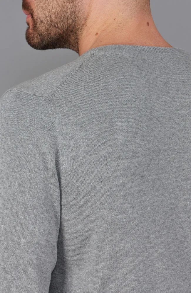 Men's 100% Cotton Crew Neck Jumper