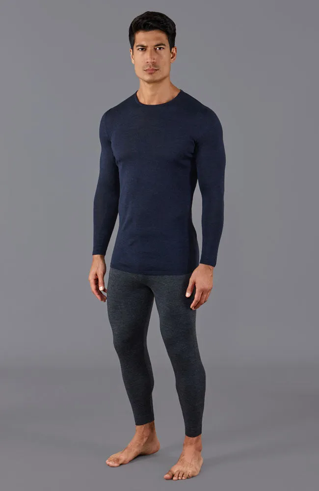 Mens Heavyweight Merino Activewear Thermal Bottoms